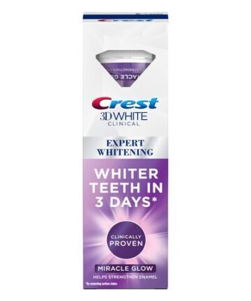 كريست 3D وايت كلينيكال ميراكل جلو معجون أسنان خبير التبييض 75 ملي