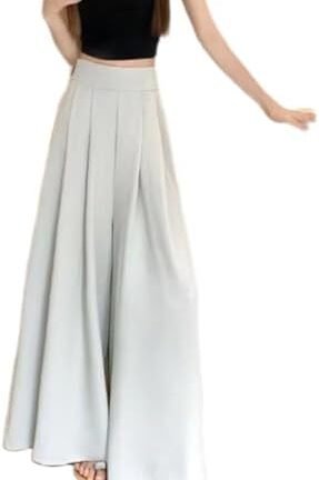 سروال كاجوال فضفاض كامل الطول بتصميم عصري