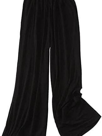 دريس سيسي بنطلون بارجل واسعة للنساء، بنطلون مودال واسع