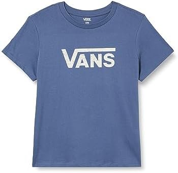 تي شيرت بقبة بنمط حرف V ضيقة واكمام قصيرة للنساء من فانس