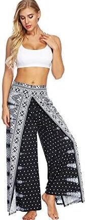 سروال صيفي كاجوال فضفاض للنساء من فانكل نمط بوهيمي