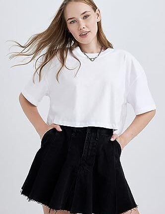 تي شيرت حريمي من ديفاكتو، موديل B0651AX