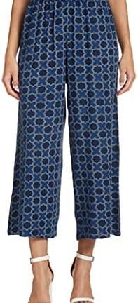 سروال بالازو كاجوال بقصة عادية للنساء من انديجو