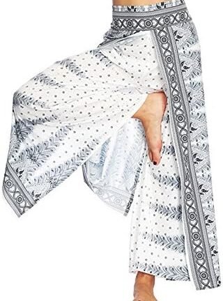 سروال صيفي كاجوال فضفاض للنساء من فانكل نمط بوهيمي