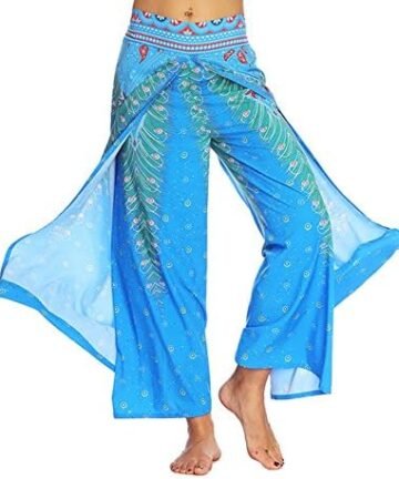 سروال صيفي كاجوال فضفاض للنساء من فانكل نمط بوهيمي