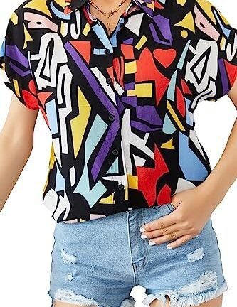 بلوزة كاجوال للنساء من بيغ دارت