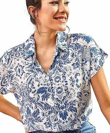 بلوزة كاجوال للنساء من بيغ دارت