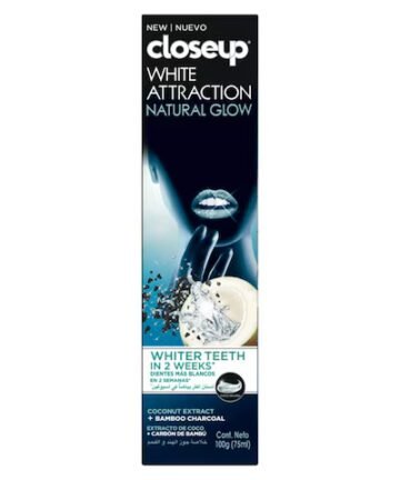 كلوس آب معجون أسنان بياض جذاب إشراقة طبيعية خلاصة جوز الهند و فحم الخيزران 75 مل
