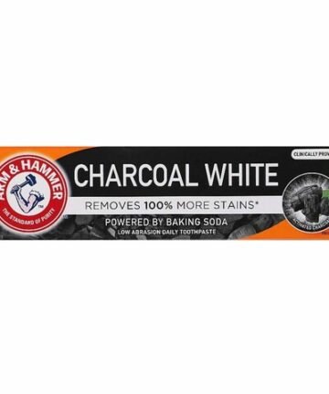 آرم آند هامر، معجون أسنان، بالفحم، يزيل البقع بنسبة 100%، 75 مل