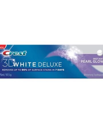 كريست معجون أسنان 3 دي وايت ديلوكس لمعان اللؤلؤ الفوري 75 مل