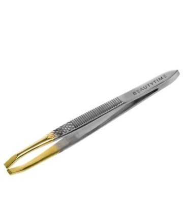 بيوتي تايم، ملقاط، ثلاثي برأس ذهبي - 1 قطعة