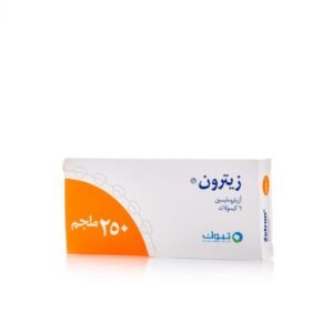 زيترون 250 مجم، مضاد حيوي - 6 كبسولات