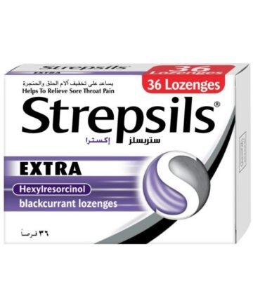 ستربسلز، أقراص استحلاب، اكسترا - 36 قطعة