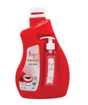 لايا غسول لليدين برائحة خلاصة فاكهة الليتشي 3 لتر + 250مل مجاناً